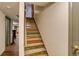 Unique staircase design that is decorated with classic books at 9650 W 35Th Ave, Wheat Ridge, CO 80033
