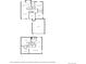 Detailed floor plan showcasing the layout of the home's two floors at 13244 Quivas St, Denver, CO 80234