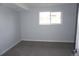 Bedroom with carpet flooring, one window and painted in a light grey color at 8832 Lipan St, Thornton, CO 80260
