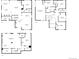 Floorplans show the layout of the basement, second, and third floor at 446 Angus Way, Highlands Ranch, CO 80129