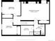 Basement floor plan featuring two bedrooms, recreation room, utility room, and bathroom at 1089 E 131St Dr, Thornton, CO 80241