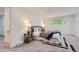 Comfortable main bedroom with a plush bed, stylish rug, and ample natural light at 5720 E Caley Ave, Centennial, CO 80111