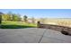 Concrete patio has plenty of room for outdoor living at 10751 Manorstone Dr, Highlands Ranch, CO 80126