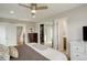 The main bedroom showcases a closet with mirrored doors, providing a modern touch to the space at 3720 Jason St, Denver, CO 80211