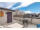 Rooftop deck with lounge seating, table and chairs, and views of the surrounding neighborhood at 3720 Jason St, Denver, CO 80211