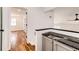 Hallway with views into a bedroom and the main floor at 21743 Farmingdale Ct, Parker, CO 80138