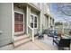 Inviting outdoor patio area with stylish furniture, perfect for relaxing and entertaining at 5875 W Asbury Pl, Lakewood, CO 80227