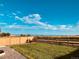Spacious backyard with a wooden fence overlooking scenic views at 17786 Olive St, Broomfield, CO 80023