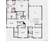 Upper level floor plan showing primary suite, laundry room, and three additional bedrooms at 16565 Black Rose Cir, Parker, CO 80134