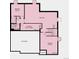 Basement floor plan featuring recreation room, bedroom, and unfinished storage areas at 16565 Black Rose Cir, Parker, CO 80134