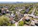 An aerial perspective showcasing the neighborhood's tree coverage and residential streets at 2517 W 44Th Ave, Denver, CO 80211