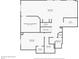 Basement floor plan with a rec room, bedroom, bathroom, utility room, and storage at 9524 E Caley Cir, Englewood, CO 80111