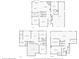 Comprehensive floor plans for all three floors, including the basement, first, and second levels at 9524 E Caley Cir, Englewood, CO 80111