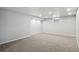 Basement area featuring recessed lighting, carpet flooring, and window at 8732 W Arbor Ave, Littleton, CO 80123