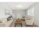 Inviting living room featuring neutral decor, plenty of seating, and natural light at 8732 W Arbor Ave, Littleton, CO 80123