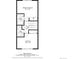 Floorplan showcasing the layout of the home's living spaces and bedrooms at 9672 W Chatfield Ave # C, Littleton, CO 80128
