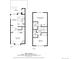 Detailed floorplan showcasing the layout of the home's living spaces, bedrooms, and deck at 9672 W Chatfield Ave # C, Littleton, CO 80128
