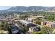 Stunning aerial view of neighborhood with mountain backdrop at 2826 Broadway St # 106, Boulder, CO 80304