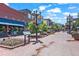 Charming downtown area with brick walkways, vibrant shops, and lush greenery at 2826 Broadway St # 106, Boulder, CO 80304