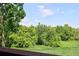 Picturesque backyard view with lush trees and expansive green space at 9771 W Cornell Pl, Lakewood, CO 80227