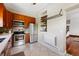 Efficient kitchen featuring modern appliances, ample storage, and access to the living area, great for cooking and socializing at 1001 E 17Th Ave # 12, Denver, CO 80218
