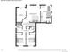 This second floorplan shows the primary bedroom, bedrooms, bathrooms, walk-in, and laundry at 10741 Idalia Way, Commerce City, CO 80022