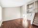 Bright living room featuring hardwood floors and natural light at 19136 E Milan Cir, Aurora, CO 80013