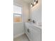 Modern bathroom with a vanity, sleek fixtures, and a bright, clean design at 3711 Pecos St, Denver, CO 80211