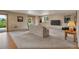 Finished basement featuring a comfortable seating area, large windows, and recessed lighting at 8403 Homestake Ct, Larkspur, CO 80118