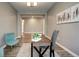 Comfortable office with wood floors, modern decor, and ample space, perfect for productivity at 4090 Forever Cir, Castle Rock, CO 80109