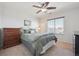 Cozy bedroom with a full-size bed and ample closet space at 9170 Fig St, Arvada, CO 80005