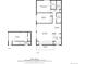 Detailed floor plan showcasing layout of first and second floor of home at 7700 W Glasgow Pl # 8C, Littleton, CO 80128