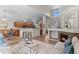 Open-concept living space with a kitchen, living room, and dining area, ideal for entertaining at 2629 Wisteria Dr, Erie, CO 80516