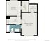 Second floor layout highlighting primary and secondary bedrooms at 8362 White Cloud St, Highlands Ranch, CO 80126