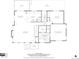 Detailed floor plan showcasing the layout of the home's first floor at 6752 S Columbine Rd, Evergreen, CO 80439