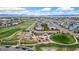 Aerial view showcasing a well-designed community with parks, playgrounds, and convenient access to amenities at 713 San Juan Dr, Lafayette, CO 80026