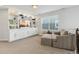 Spacious loft featuring a built-in entertainment center, ample storage, and natural light at 713 San Juan Dr, Lafayette, CO 80026