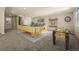 Finished basement game room with a pool table, foosball, and dart board at 8048 Grady Cir, Castle Rock, CO 80108