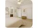 The spacious bedroom offers bright natural light, closet space, and stylish decor at 2644 Devonshire Ct, Denver, CO 80229