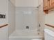 Clean bathroom with shower/tub combo at 1390 E Southern St, Brighton, CO 80601