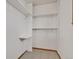 Large walk-in closet with shelving for storage at 1390 E Southern St, Brighton, CO 80601