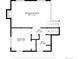 Lower floor plan with recreation room and bedroom at 1390 E Southern St, Brighton, CO 80601