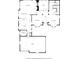 Downstairs floor plan featuring a kitchen, Gathering room, dining room, office, and garage for functional living at 24422 E Frost Dr, Aurora, CO 80016