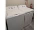 Functional laundry room featuring a side by side washer and dryer set at 6761 Meade Cir, Westminster, CO 80030