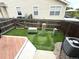 Enclosed backyard with fenced perimeter at 7883 S Kalispell Cir, Englewood, CO 80112