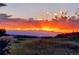 Scenic view of a colorful sunset over a mountain range, highlighting a serene landscape at 22665 E Calhoun Pl, Aurora, CO 80016