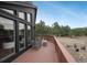 Spacious deck with mountain views at 28364 Tresine Dr, Evergreen, CO 80439