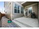 Back patio with space for barbecue and outdoor seating, great for entertaining at 11346 E 27Th Ave, Denver, CO 80238