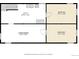 Basement floor plan showcasing the living room, utility room, and bedrooms at 7391 Dale Ct, Westminster, CO 80030