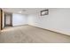 Unfinished basement offers space for storage or potential for customization and expansion at 11617 W 71St Dr, Arvada, CO 80004